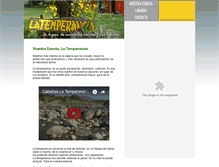 Tablet Screenshot of latemperancia.com.ar